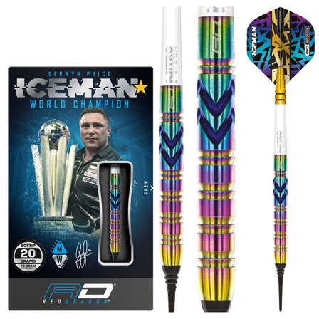 Gerwyn Price Ionic Softip Darts | Red Dragon Darts