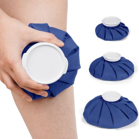 ING & Kylmälaukut 3-osainen jääpussi Jää- ja vesipussi yhdessä Uudelleenkäytettävä jääpussi ja kylmäjääpussit Kivunlievitykseen vesipullona ja 