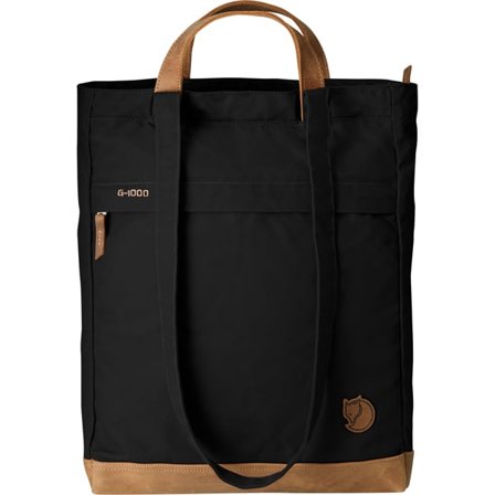 Fjällräven Totepack No. 2 in Black, G-1000 | Size: 16L