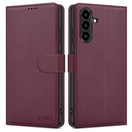 Tech-Protect Plånboksfodral För Galaxy A57 5G - Mulberry