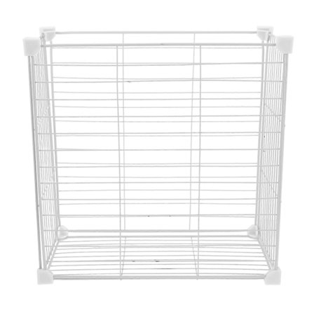 Fryser Opbevarings Organizer Metal Fryser Organizer Kurve Køkken Opbevaring Mad Snacks Grøntsager Frugter 1 stk - Perfet