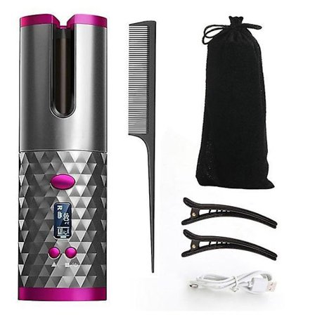 Automatic Hair Curler Ceramic Hair Iron Curling Iron For Hair Waver Wand Curling Wand Curlers Cordless Usb Charging Curler Iron