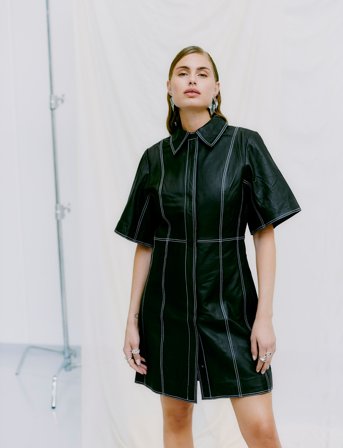 Copenhagen Muse Cmroyal-Dress - Black - XL