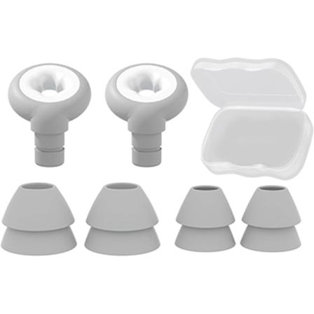 Sömnpluggar för ljudkänslighet, bekväma, mjuka och återanvändbara flexibla silikonöronsnäckor