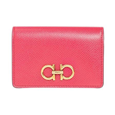 Salvatore Ferragamo Card holder with logo , Roze , Dames , Maat: ONE Size Portefeuilles