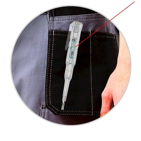 Färg avskuren linje test ljus energi detektion pip elektronisk induktion test penna singel dubbel lampa test penna dubbel lampa test penna