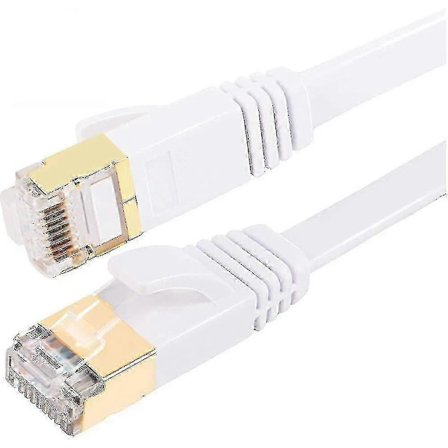 Cat7 Ethernet-kabel 30m Kategori 7 Flat Rj45 Høy Hastighet 10gbps Internett For - XC
