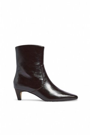 NA-KD Bottines à coutures apparentes - Bottes & Bottines - Marron - EU 40