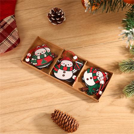 Jultomten Snögubbe Älg Trädekoration Juldekorationer N