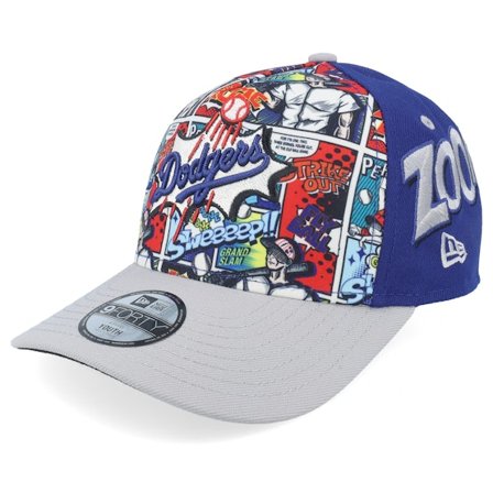 New Era - MLB Multi adjustable Czapka Z Daszkiem - Kids Los Angeles Dodgers Jr MLB 25 Player's Weekend 9FORTY A-Frame Adjustable @ Hatstore
