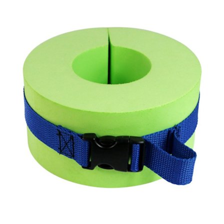 Grønne flydende vægte/armbånd, EVA-skum, vandtræning, aerobic, til ankler, arme, svømmetilbehør