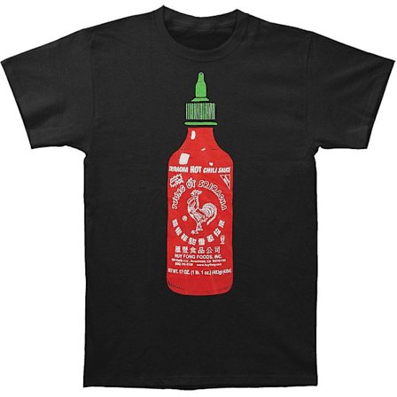 Sriracha Tuong Ot Sriracha Bottle Illustration T-shirt