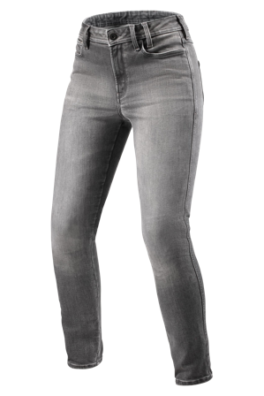 Jeansy Motocyklowe REV'IT! Shelby 3 SK Damskie Używany Średni Szary W34 x L30