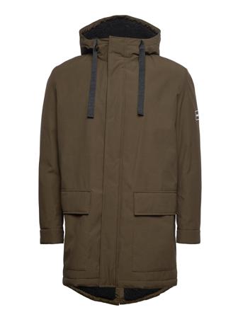 Munk2241 Parkas Jakke Khaki Green HUGO