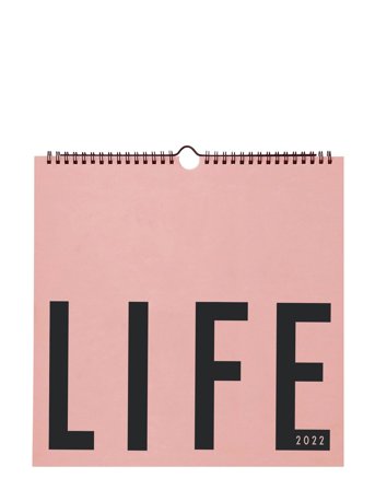 Design Letters | Wall Calendar 2022 | 30X 30X 0.5CM