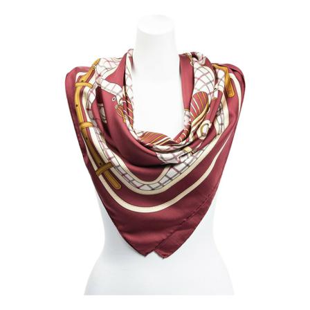 Hermès Vintage Pre-owned Halstørklæde Rød, Dame Vintage Accessories, Størrelse: ONE Size