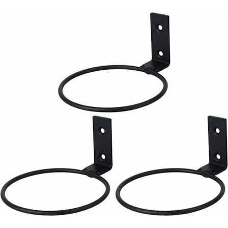 Sett med 3 blomsterpotteveggfester