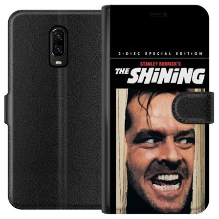 Kompatibelt Plånboksfodral till OnePlus OnePlus 6T The Shining skräckmotiv ikonisk filmillustration med galen blick klassisk horror känsla för fan