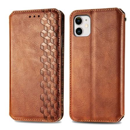Mobilskal Fodral Plånboksfodral Korthållare För Iphone 11 Pro 5. Brun