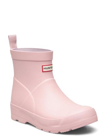 Big Kids Play Boot Shoes Rubberboots Low Rubberboots Unlined Rubberboots Rosa Hunter*Betinget Tilbud