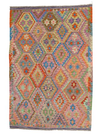 Koberec Kelim Afghán Old Style 170X241 (Vlna, Afghánistán)