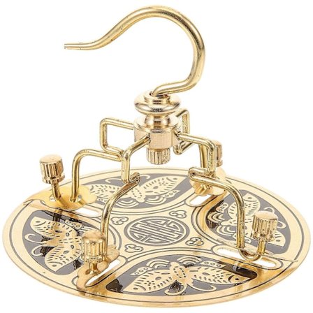 Messing Fuglebur Hengende Krok Vintage Stil Hengende Bur Krok Fuglebur Vegg Hengende Krok