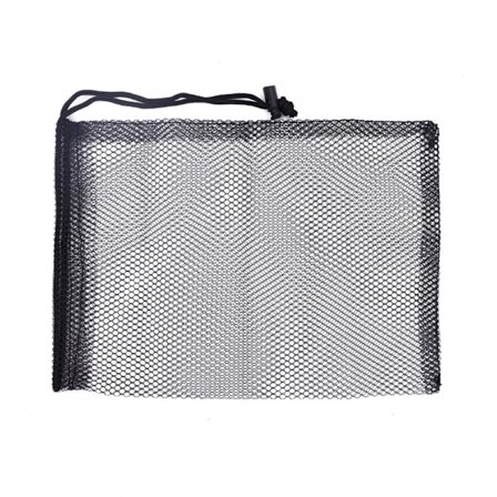 5 stk. Nylon Mesh Pouch Taske | Letvægts Nylon Golfbold Taske Opbevaring Holder med Snørelukning, Lille Nylon Mesh Taske, Snøre Mesh Tasker, 25*30cm
