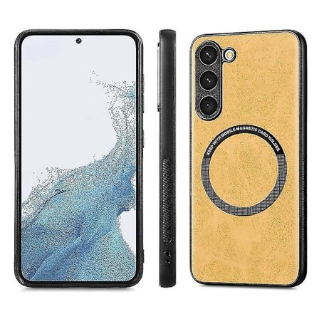 Magnetiskt Stötsäkert Skal Kompatibelt Med Samsung Galaxy S23 Ultra/s23 Plus/s23 Stöd Magsafe Laddare