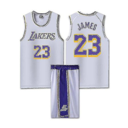 #23 Lebron James Baskettröja Set Lakers Uniform
