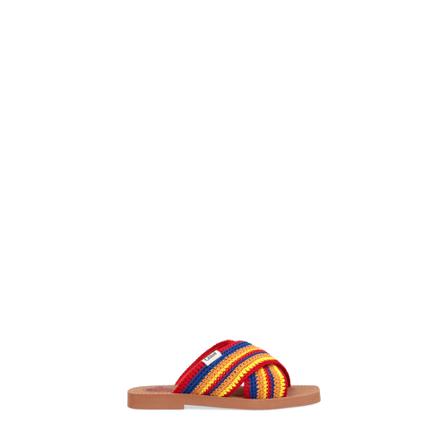 Chloé, Sliders Rood, Dames, Maat:38 EU