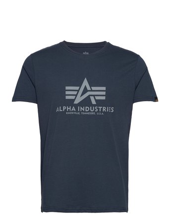 Alpha Industries Basic T-Shirt - Navy - S
