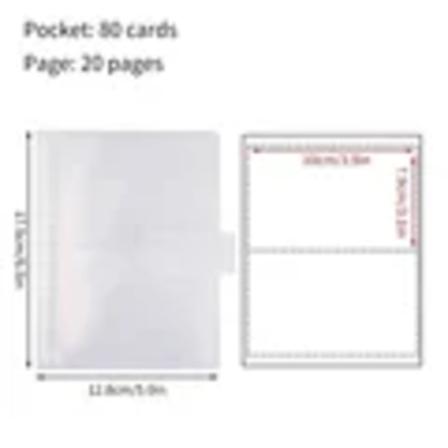 24-240 Paikkaa Kpop Kuva Kortti Pidike Läpinäkyvä PVC Kuva-Albumi Idoli Tähti Peli Kortti Kerätä Kirja Kuva Kortti Suojat Фотоальбом S2 4inch photo