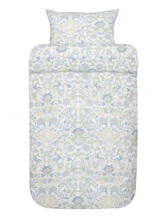 Hennie Seersucker Bed Set Home Textiles Bedtextiles Bed Sets Blue Høie Of Scandinavia