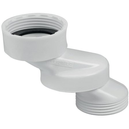 Faluplast 76610 Eksenterkopling G32, utv. gj x løpemutter Hvit, Baderom