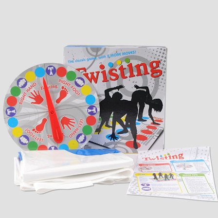 Twister Spel Brädspel Vit