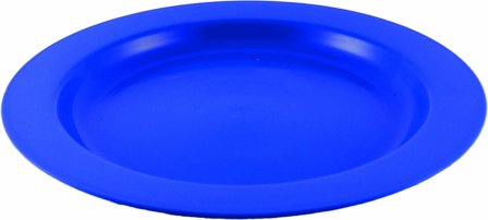 Stabilotherm Campingtallerken Flat Blå