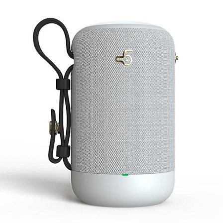 Trådlös bluetooth-högtalartelefon dator subwoofer bil (vit)