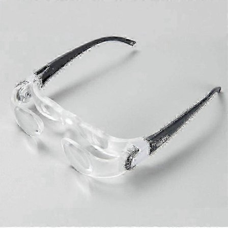 2.1x Förstoringsglasögon för TV-skärm - Hjälpmedel för synsvaga & kikarförstorare för förbättrad tittarupplevelse