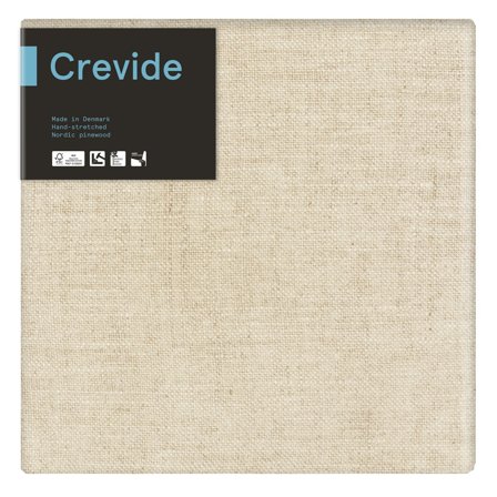 Crevide Lerret Naturlig Lin 40x40