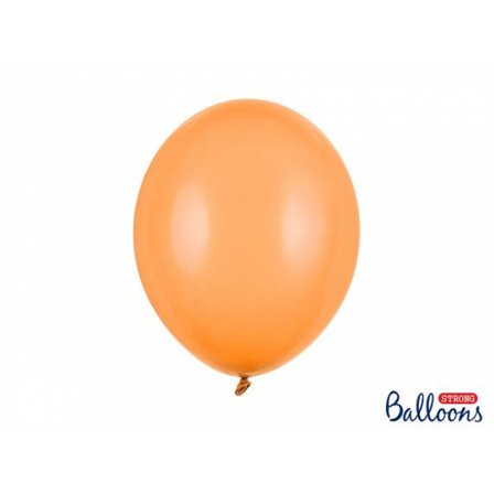 Ballonger Orange- 10st Starka Ballonger 30cm, Ljus Orange