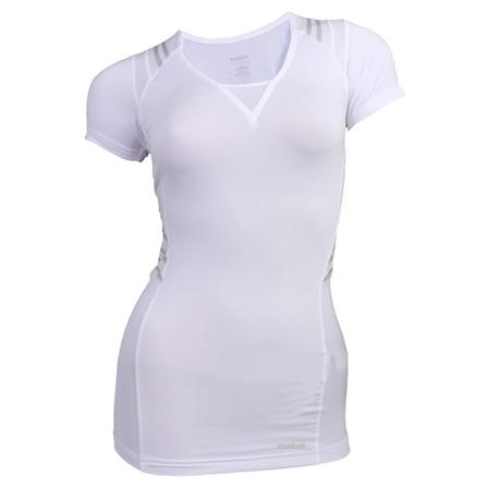 T-shirts Reebok Easytone Taped Short Sleeve Hvid 158 - 163 cm/XS