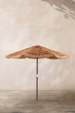 Jotex - Parasoll ø 295 Cm Brun - ZAKYNTHOS - Kjøp Parasoller & pergola hos Jotex