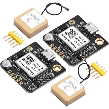 2Pack GPS-moduuli, navigaatiosatelliittipaikannus NEO-6M:lle, Arduino GPS, Drone-mikrokontrolleri, yhteensopiva GPS-vastaanotin