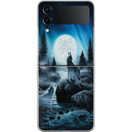 Samsung Galaxy Z Flip4 Premium Skal Wolf / Varg