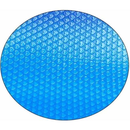 Boblefolie - Rund solcelledækning til swimmingpool Solcelledækning til swimmingpool Udendørs havedamvarmer Termisk isoleringsfilm til swimmingpool 