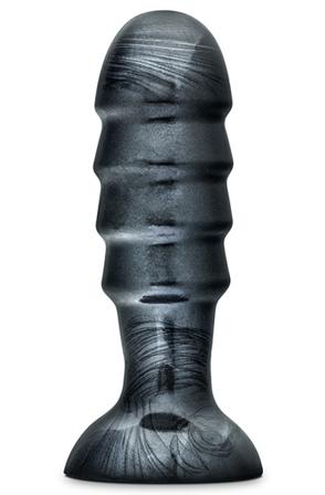 Jet Bruiser Carbon Metallic 19 cm Grövre analplugg - Blushme.se