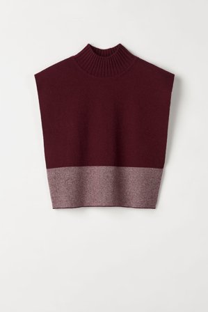 Soft Goat - Ski Bib - Cashmere scarf - One Size - Dark Red