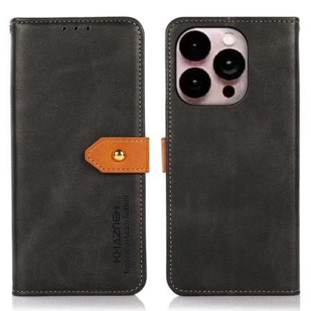 Khazneh Fodral För Iphone 14 Pro Max - Svart Black