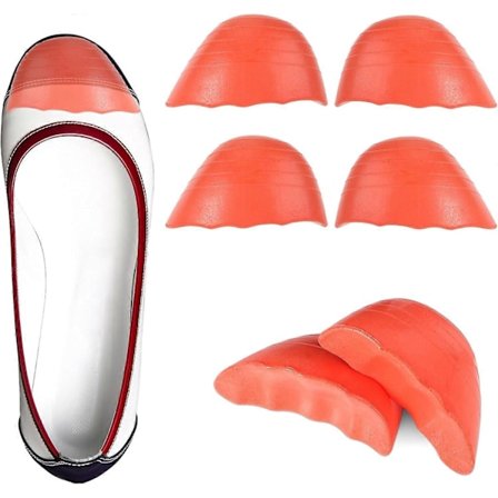 Kengän täytepalat löysiin kenkiin, varpaiden täytepalat tekevät kengistä sopivat, puolikoon pohjalliset kengän koon pienentäjä naisten kenkien sisään 