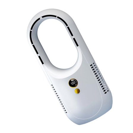 Bladlös Fläkt med Stort Batteri Tornfläkt 6 Hastigheter ABS-Textur för Hemmabruk